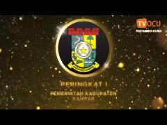 KABUPATEN KAMPAR MANDAPEK PENGHARGAAN DI PANGUJUONG TAHUN